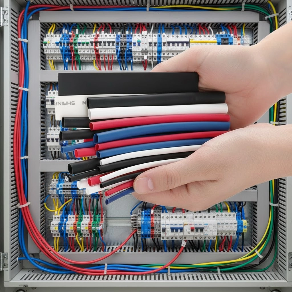 Набір термоусаджувальних трубок APRO 44 шт різні діаметри