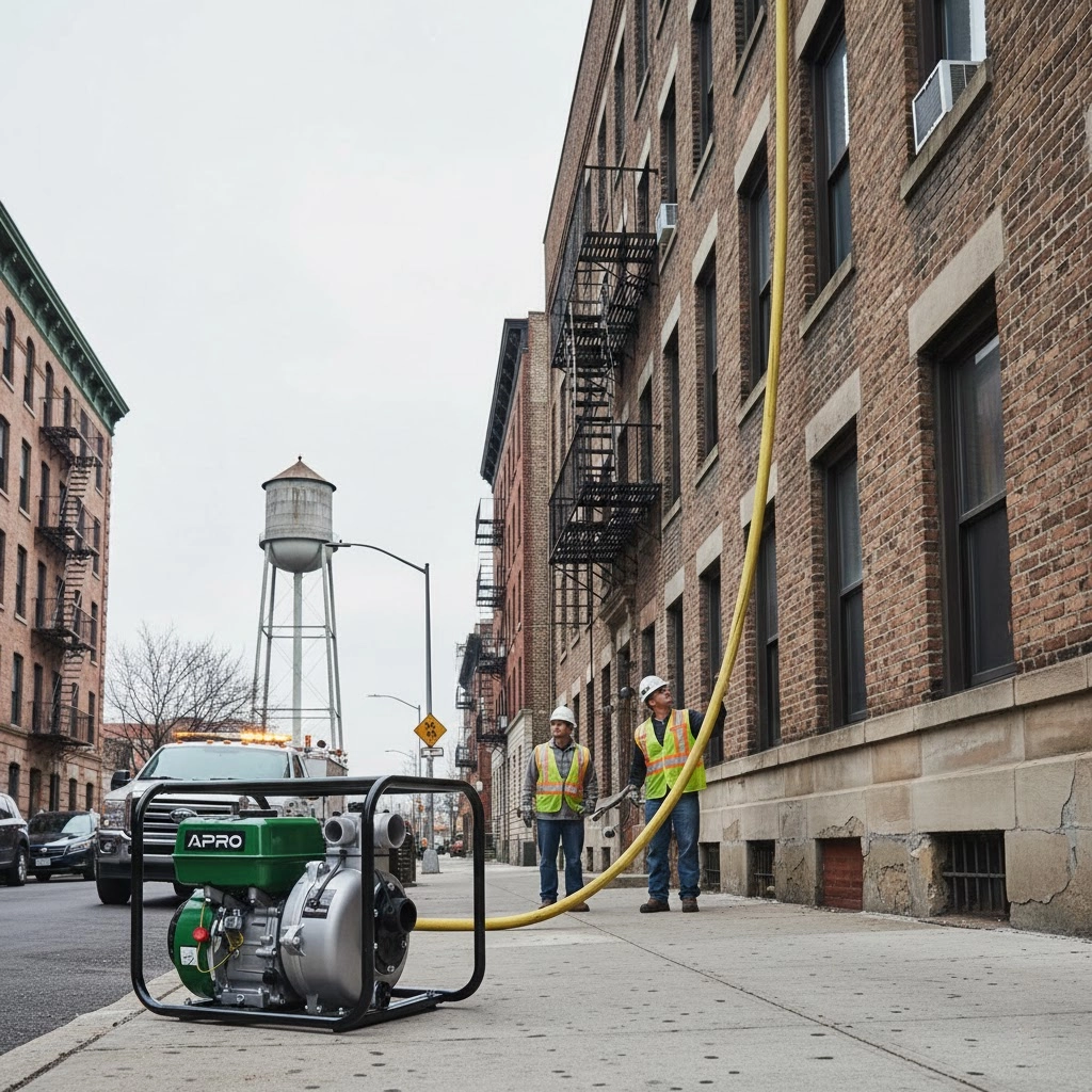 високонапірна мотопомпа для складних завдань