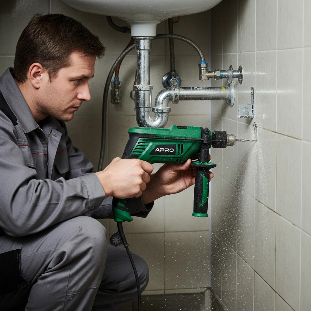 Ударная дрель 13/850 APRO