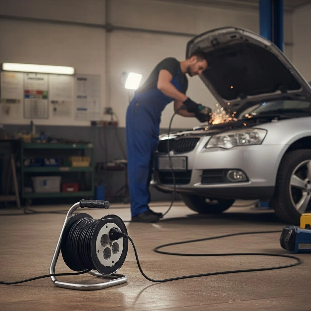 Розетки и заземление удлинителя APRO