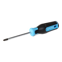 Отвертка крестовая обрезиненная рукоятка CrV PH2x150 (Phillips) APRO