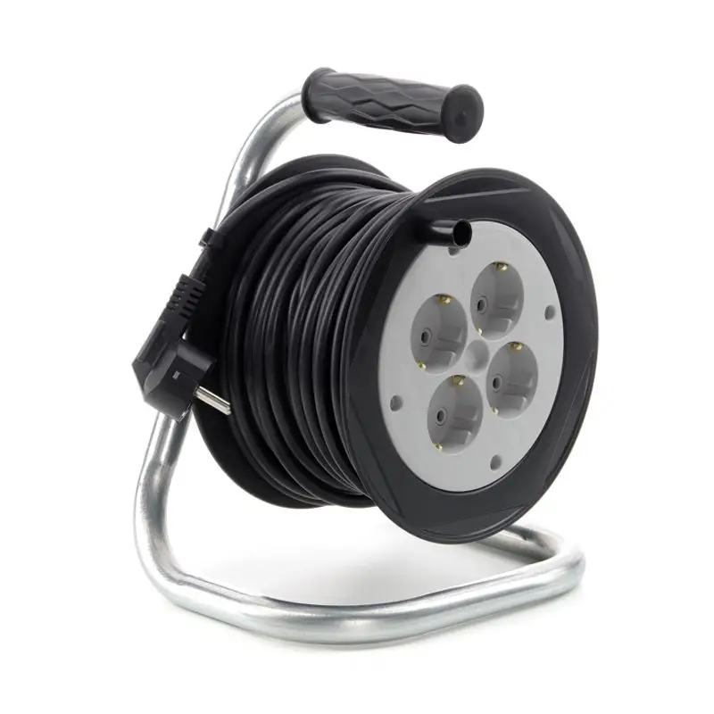 Удлинитель на катушке с заземлением 3х1,0 кв.мм 15м APRO