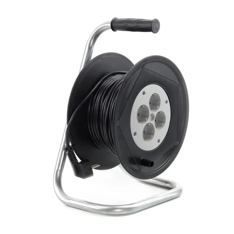 Удлинитель на катушке с заземлением 3х1,0 кв.мм 25м APRO